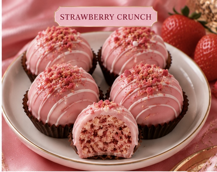 Strawberry Indulgence Truffles