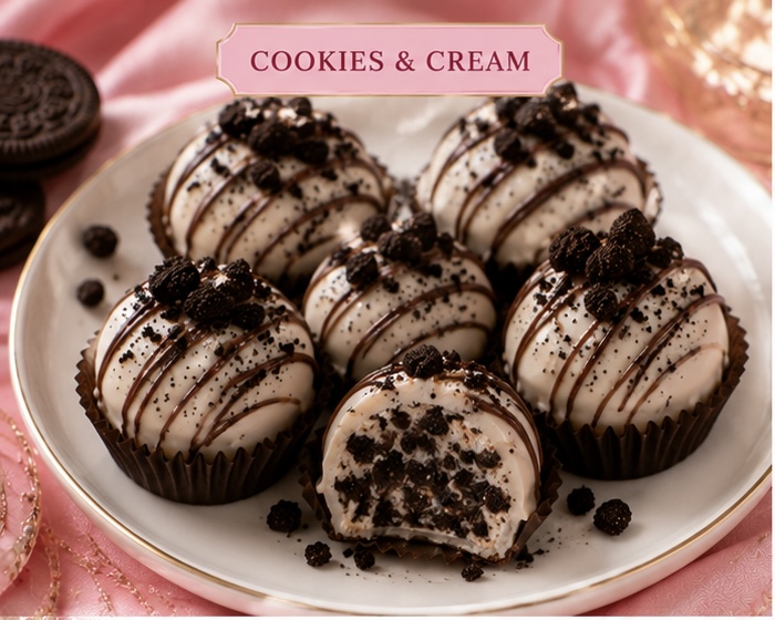 Luxe Cookies & Cream Truffles